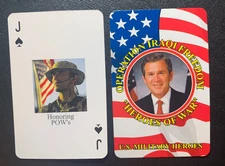 Swap Playing Card    IRAQI FREEDOM    Honoring POW's