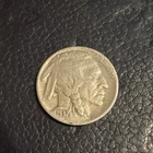 1937 S Buffalo Nickel 5C Coin Circulated Copper San Francisco Mint