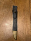 Vintage Civil War Navy 1860’s Dahlgren Bayonet Bowie Knife SHEATH ONLY Ames & Co