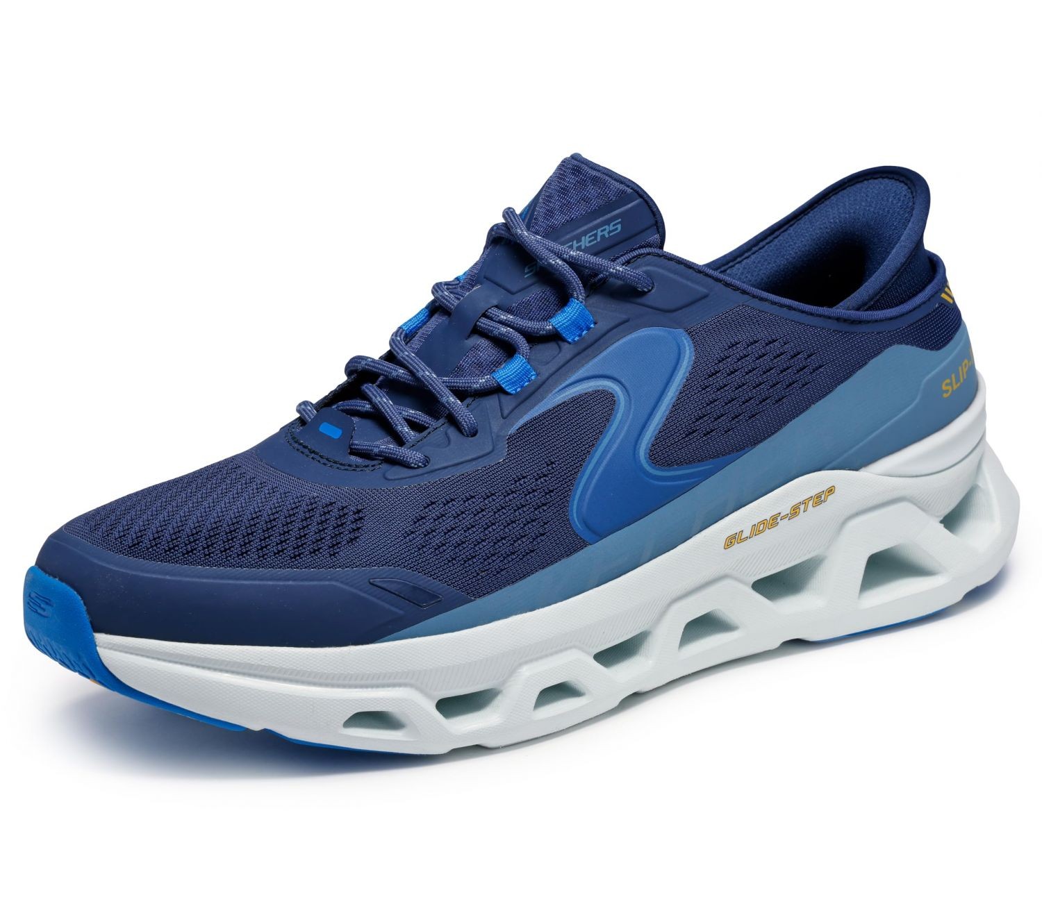 Skechers Men's Glide-Step Altus Hands Free Slip-in Sneaker,Navy/Blue,11.5, Navy/ image 3
