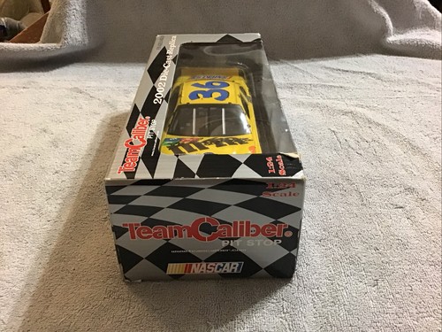 AUTOGRAPHED 2002 Team Caliber Pit Stop KEN SCHRADER #36 M&M's Ford 1/24 Diecast - Picture 8 of 9