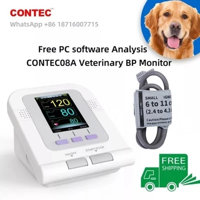 CONTEC Veterinary Blood Pressure Monitor Small Animal NIBP Monitor PC Software Cat/Dog