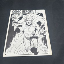 Comic Report #3 Gene Day by Dave Sim! Canadian Fanzine 1976 Jeff Zinger E378