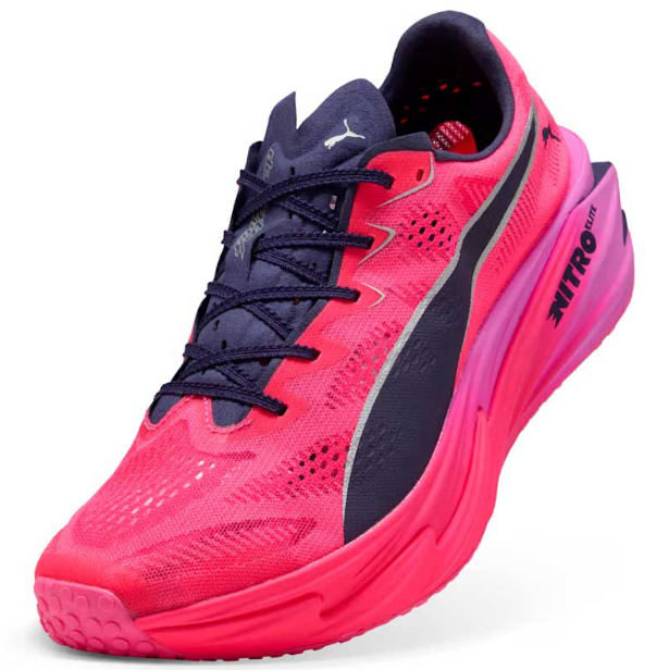 Puma x HYROX Deviate Nitro Elite 4 312959-01 Men's US7-10.5 Pink