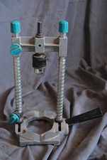 portable drill guide press attachment