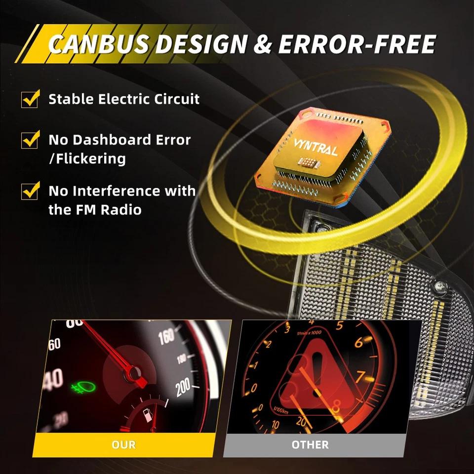 2 件透明白色 LED 转角侧标记信号灯适用于 1988 - 1993 年福特 Festiva — 第 3/4 张图片