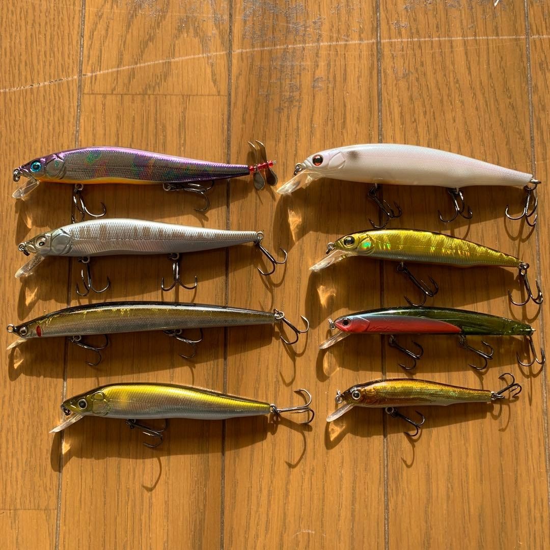 Price reduction, bass fishing retirement, 90 hard lures set (opened), Megabass, - Image 2