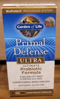 Garden of Life Primal Defense Ultra Probiotic Formula  90 Veg Capsules  11/26+