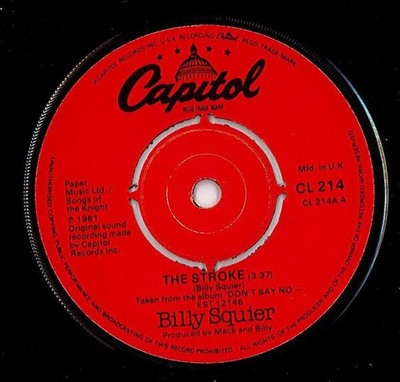 Billy Squier - The Stroke (VINYL)