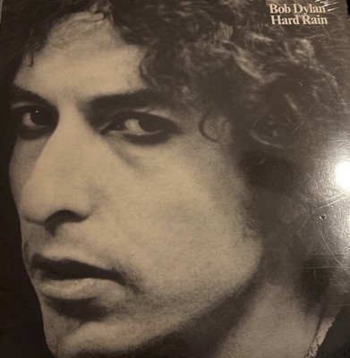 Bob Dylan Hard Rain LP Vinyl Record 12'' Black 1976 Columbia Rock