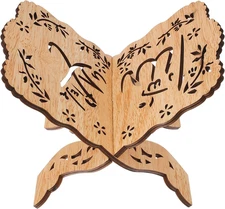 Wooden Quran Holder Bible Stand Prayer Book Bible Stand for Display And