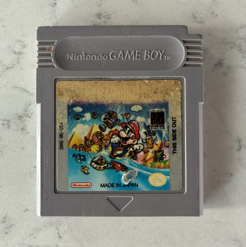 Super Mario Land (Nintendo Game Boy, 1989) Original