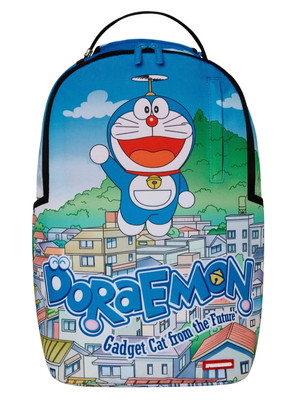Sprayground Doraemon World DLXR Backpack New Black Bookbag Large School Bag