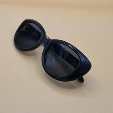 Kay by Kay Unger Black And Gold Sunglasses Bow Logo Frames Only Weekender Travel