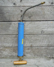 Vintage HALFORDS Cylinder Bicycle Car Tyre Pump Garage Display Prop Working
