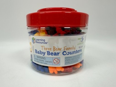 Learning Resources Baby Bear Counters - 102 Pieces, Ages 3+ | Grades Pre-K+ for