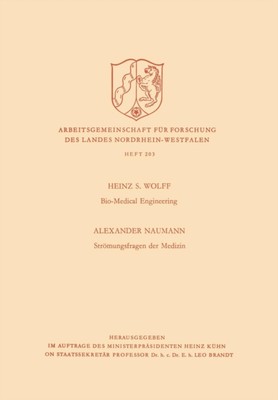 Wolff - Bio-Medical Engineering. Strmungsfragen der Medizin - New pap - X555z