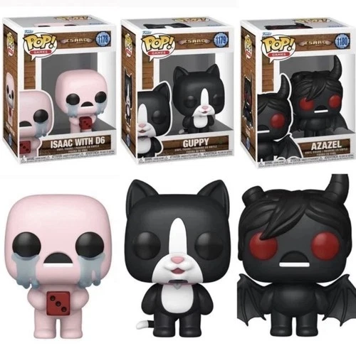 Funko Pop! Binding of Isaac (Set of 3) Isaac, Guppy,  Azazel PRESALE