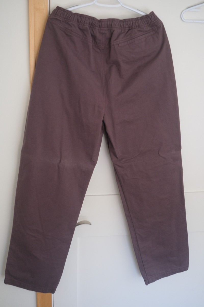 パンツ STUSSY BRUSHED BEACH PANT XL Stüssy Brushed Beach Pant Wine Size XL NWOT | eBay