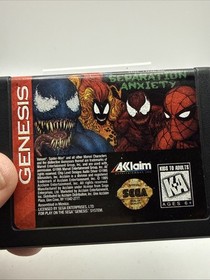 Spider-Man Separation Anxiety (Sega Genesis) Video Game Cartridge Only