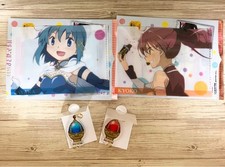 Puella Magi Madoka Magica Sayaka Miki Kyoko Clear File Acrylic Charm