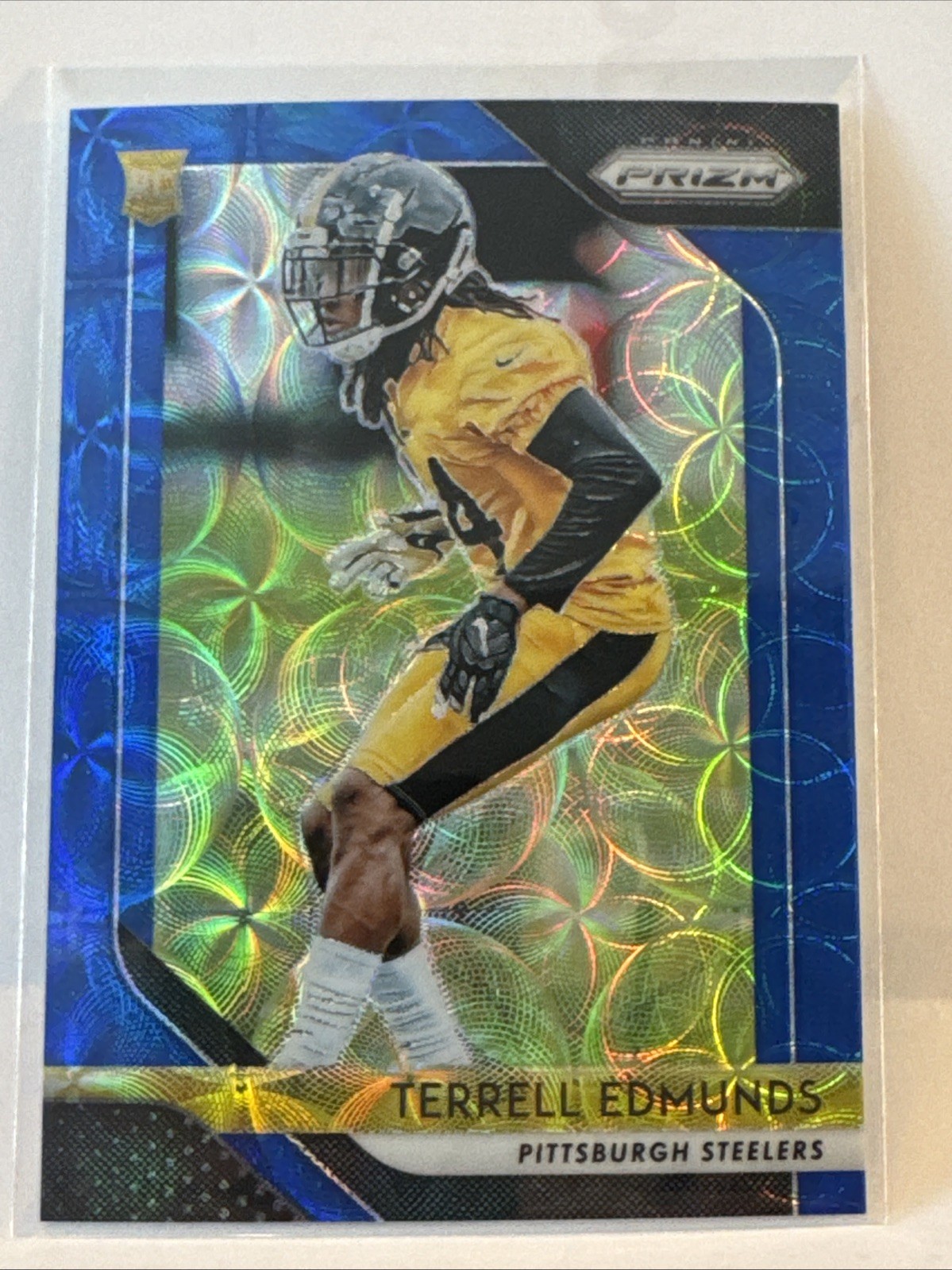 Terrell Edmunds Panini Prizm #252 Blue Scope