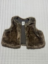 Perfect Condition Baby Gap Faux Fur Vest - Size: 12- 18Months
