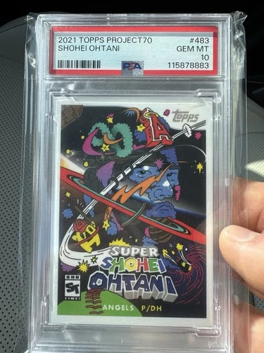 2021 Topps Project 70 - Ermsy Shohei Ohtani PSA 10 Gem Mint POP 261