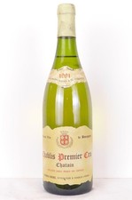 chablis jacques dieux premier cru chatain blanc 1991 - bourgogne
