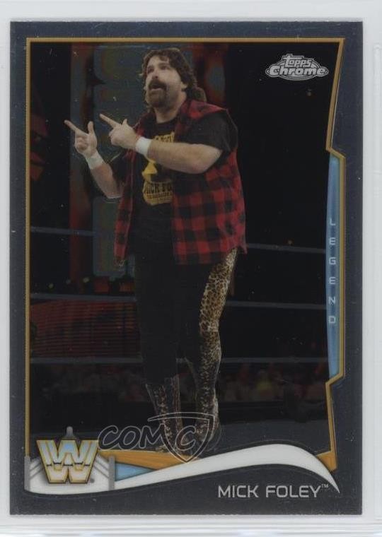 2014 Topps Chrome WWE Mick Foley #106 06y3