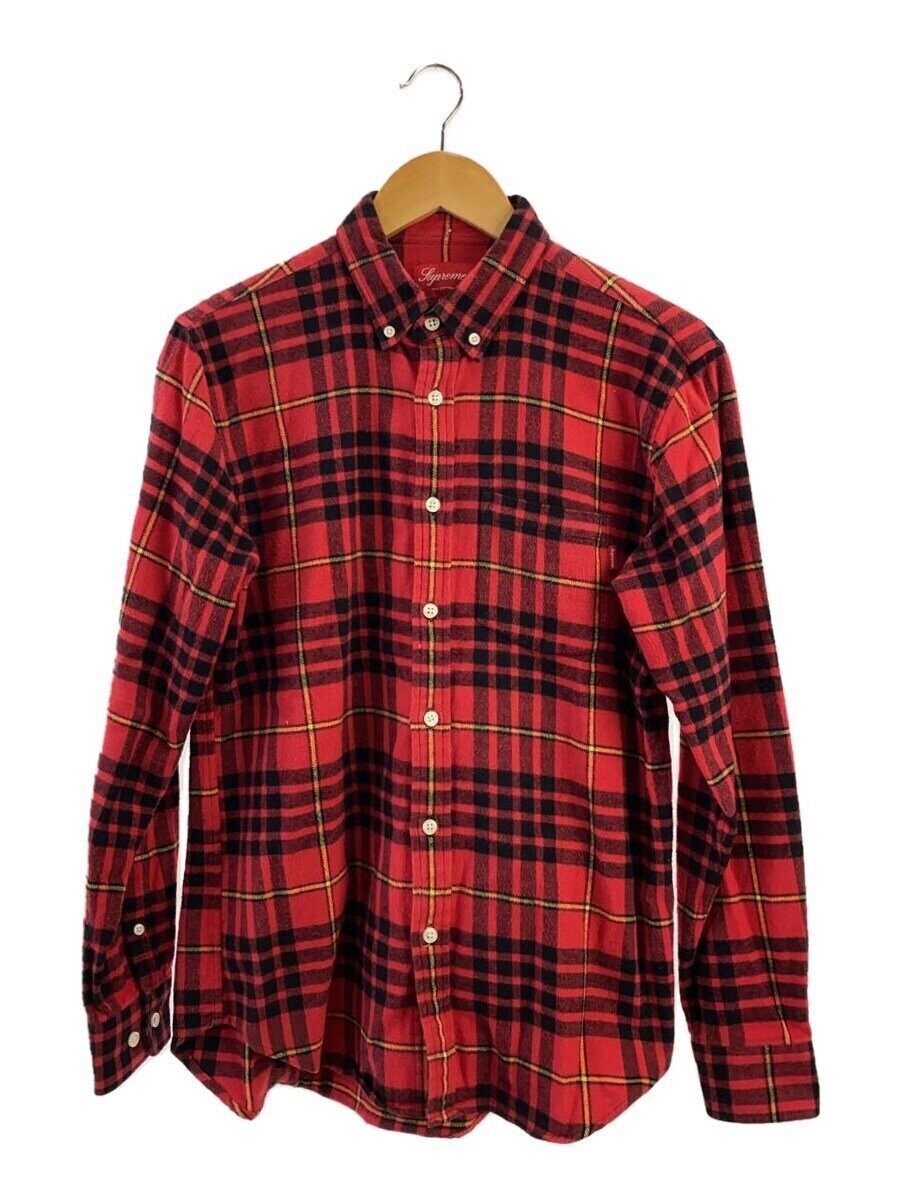 Supreme Flannel Shirt/S/Cotton/Red/Tartan | eBay