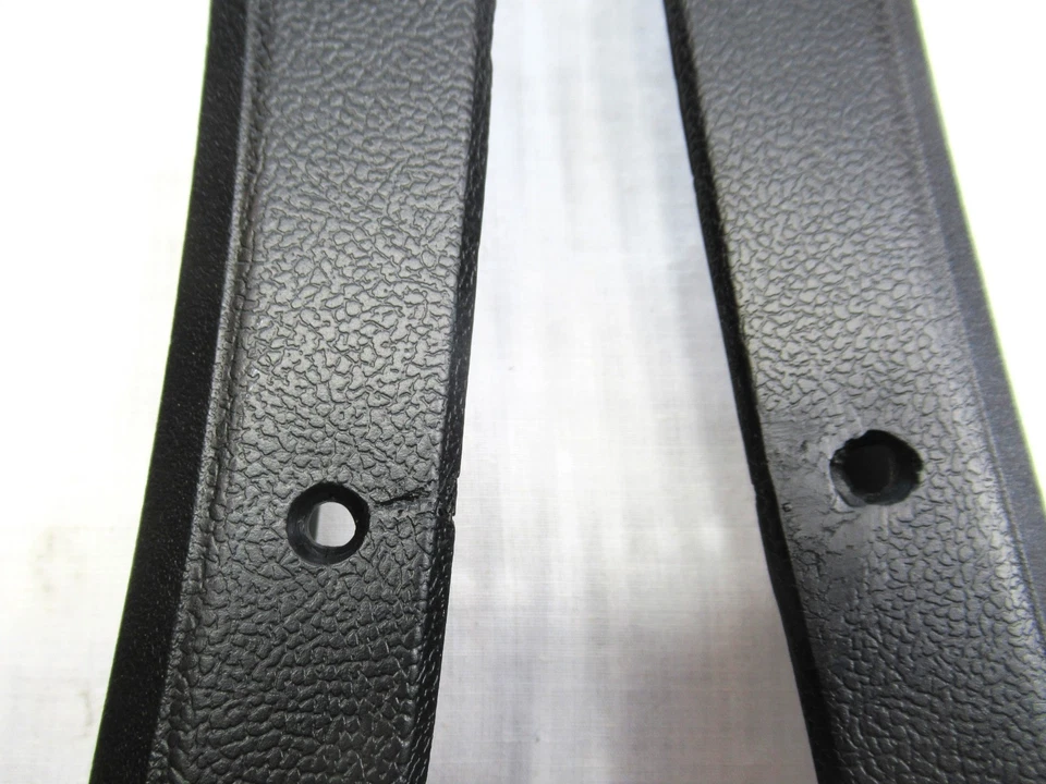 1973 73 1974 74 Dodge Charger SE 1/4 cuarto ventana interior juego persianas negro Foto 2 de 4