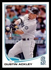2013 Topps #252 Dustin Ackley Seattle Mariners