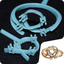 5 pcs Ring Wax patterns for Lost Wax Casting Gold Jewelry/waxes 60492