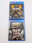 Call of Duty WW2 II & Black Ops 4 IV (Sony Playstation 4) (260112)