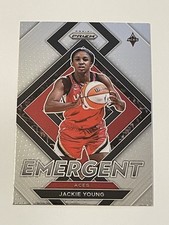 2022 Panini Prizm WNBA Basketball Emergent #2 - Jackie Young - Las Vegas Aces