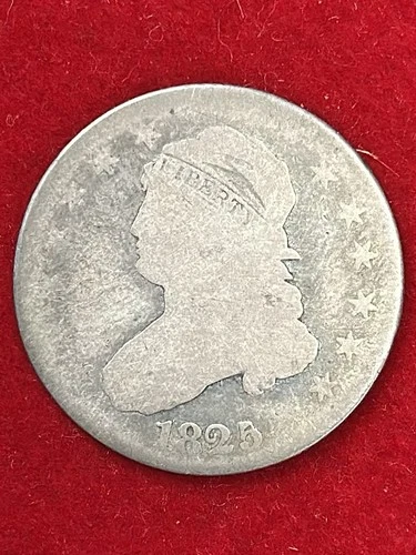 1825-P Capped Bust Quarter — photo from another recent sale