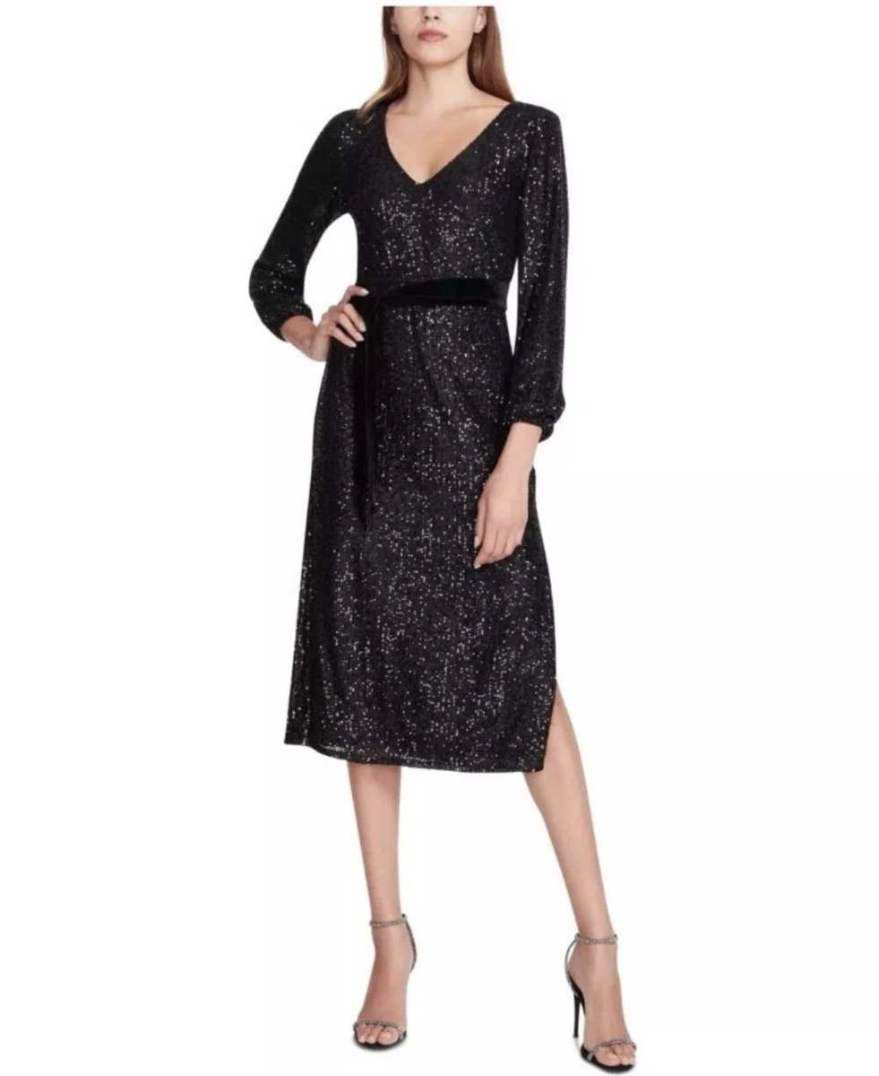 betsey johnson black sequin dress Cocktail Embrace confidence and sparkle wherever you go Betsey Johnson Sequin Dresses for