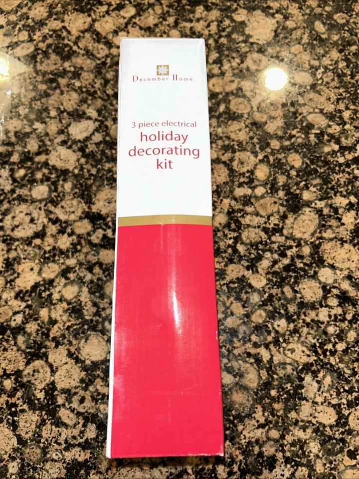 NIB. December Home Holiday Decoration kit 3 Piece Electrical Timer & 2 Cords - Image 3 of 3