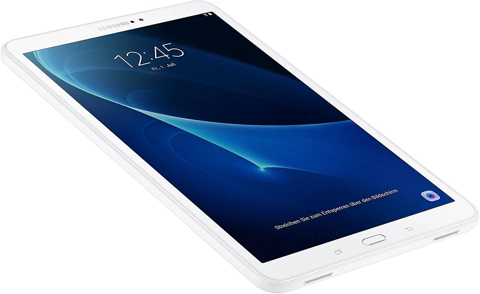 Samsung Galaxy Tab A SM-T580 10,1 Zoll Wifi Tablet 16 GB Android weiß "sehr gut", Foto 2 von 3
