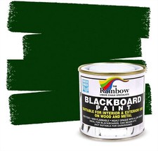 Chalkboard Blackboard Paint - Green 8.5oz - Brush on Wood or Any Surface - Matte