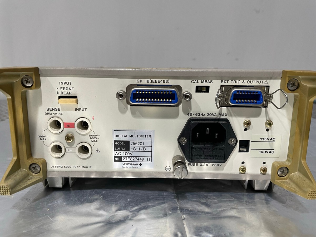 その他 6-1/2 Digital Multimeter_YOKOGAWA 7561 6-1/2 Digital Multimeter_YOKOGAWA 7561