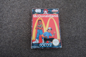 McDonaldland By Ocean ~ Gioco PAL Nintendo NES in scatola originale