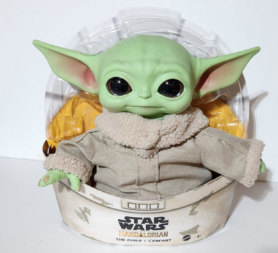 New Star Wars Baby Yoda Grogu Plush Doll Toy The Child 11'' Mandalorian Mattel