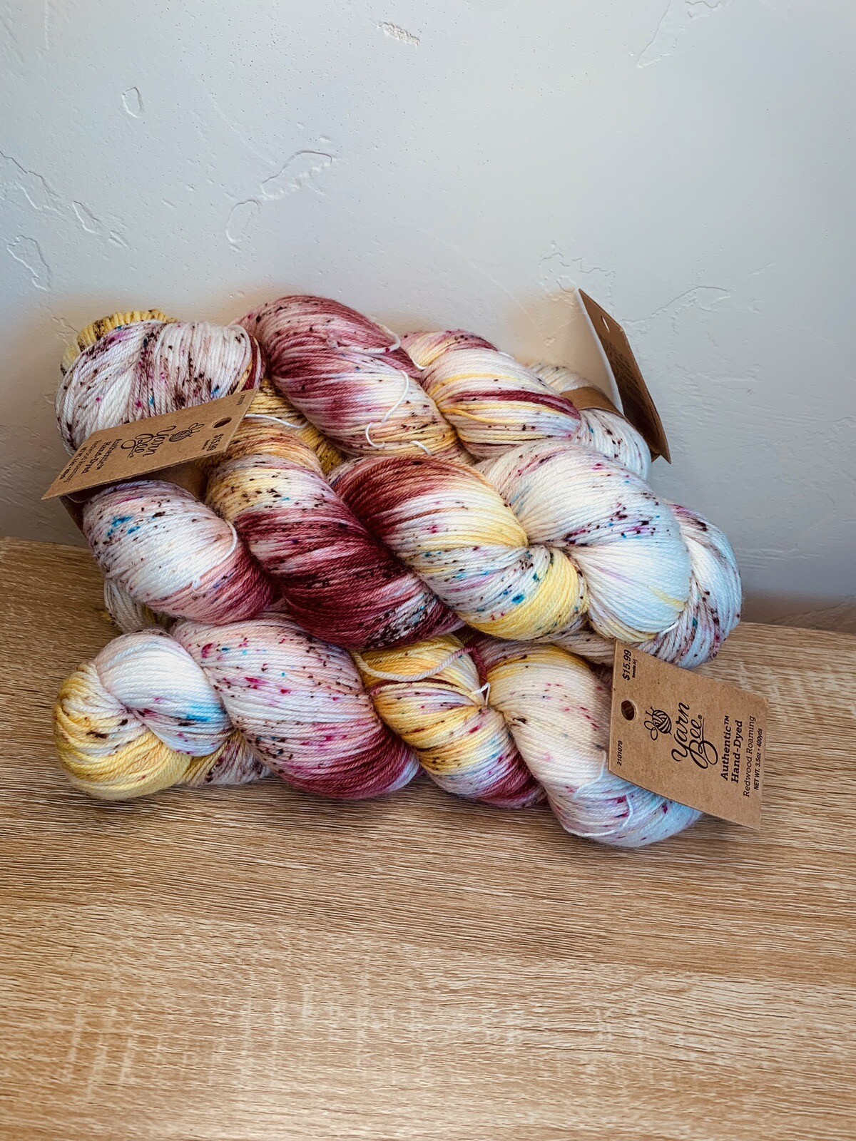 Yarn Bee Authentic Hand Dyed Lot Of 4 Redwood Roaming eBay