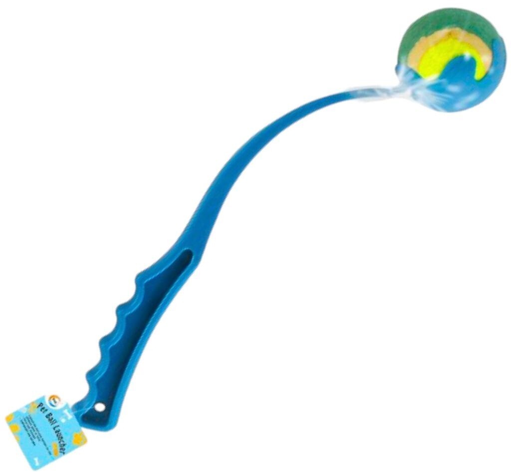2 PCS BALL THROWER LAUNCHER DOG CHUCKER TENNIS PET TOY GAME WALKING ...