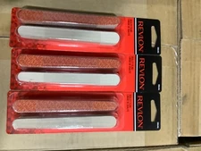 PACK OF 3! Revlon Dual Sided Emery Board Nail Files 24ct, (Total of 72 Files)