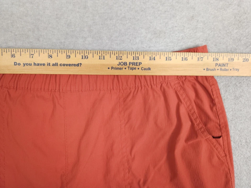 Pantalones Cortos Eddie Bauer First Ascent Para Mujer Talla 16 Rojo Guía Ripstop Cintura Elástica Foto 4 de 4