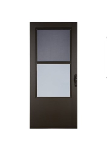 Larson Life-Core Reversa 36" Screen Storm Door, Brown Fast Shipping!!