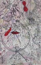 Drawing Surreal And Art Déco